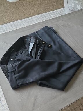34 X 29 Savane Black Men's Dress Pants